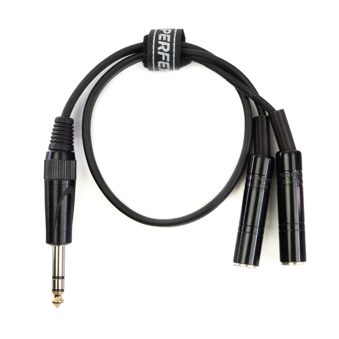 Perfex Cavo Splitter Cuffie 6,3mm (0,5m)