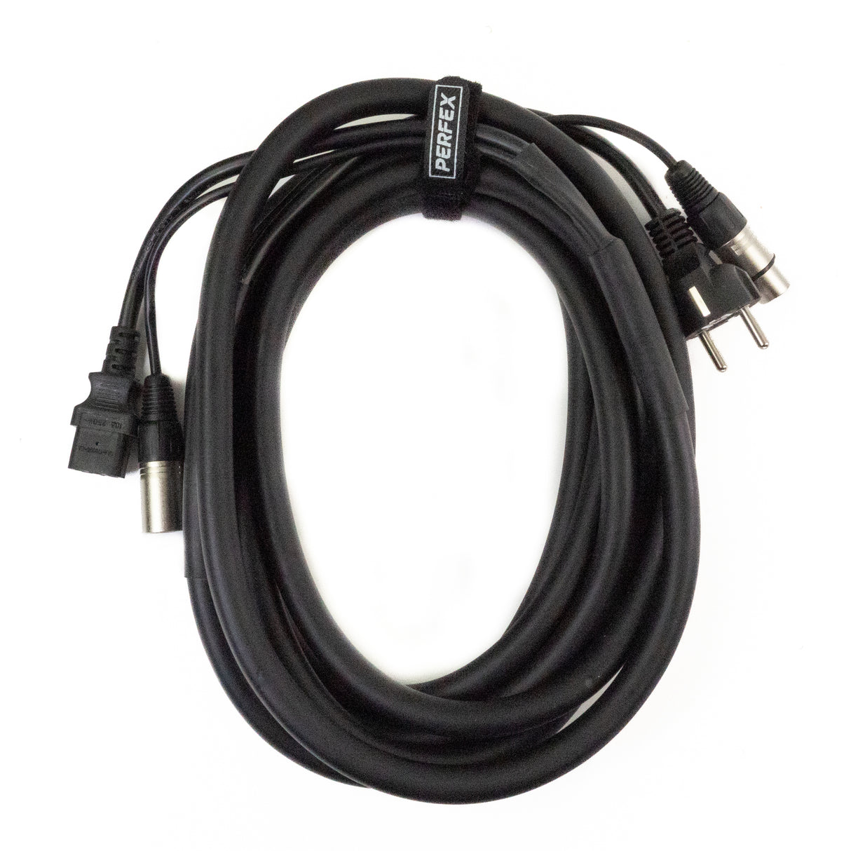Perfex Cavo alimentazione XLR & IEC (Audio, 5m)