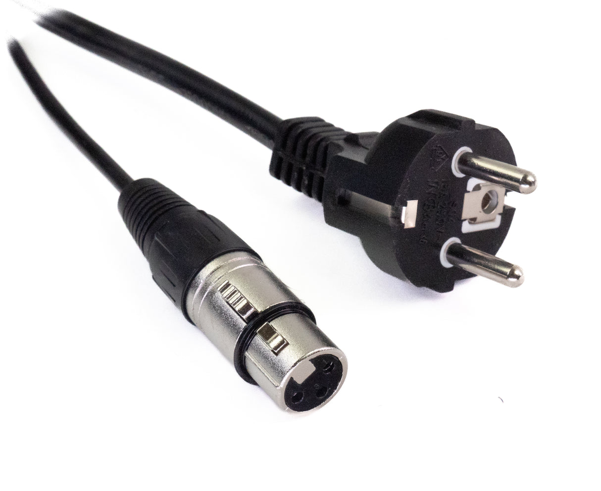 Perfex Cavo alimentazione XLR & IEC (Audio, 5m)