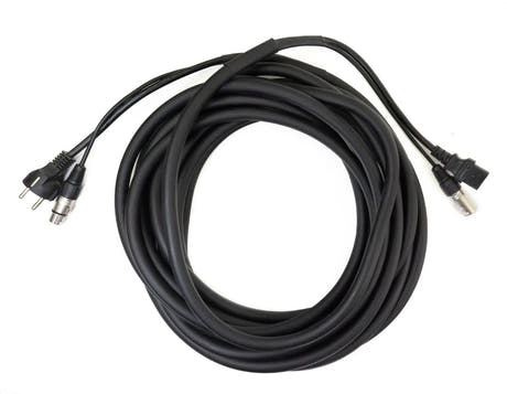 Perfex XLR & IEC Strøm Kabel (Lyd, 10m)