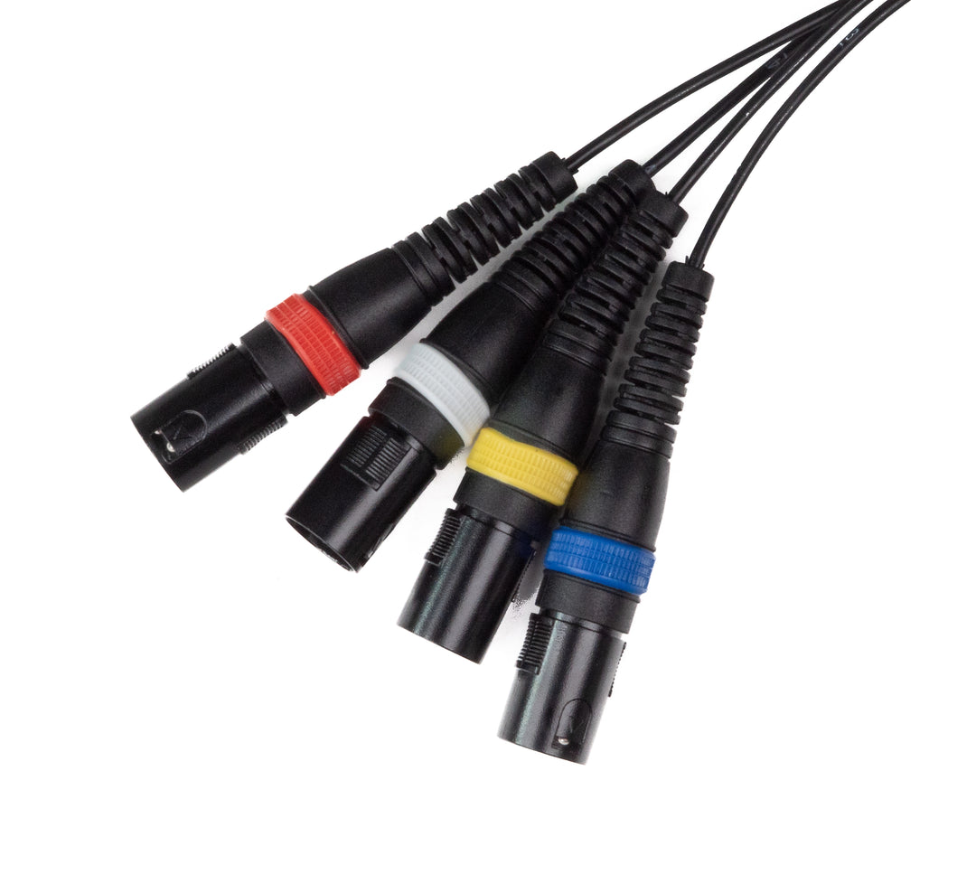 Par-4 multicore XLR maschio a XLR femmina (3m)