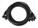 Par-8 multicore XLR maschio a XLR femmina (10m)