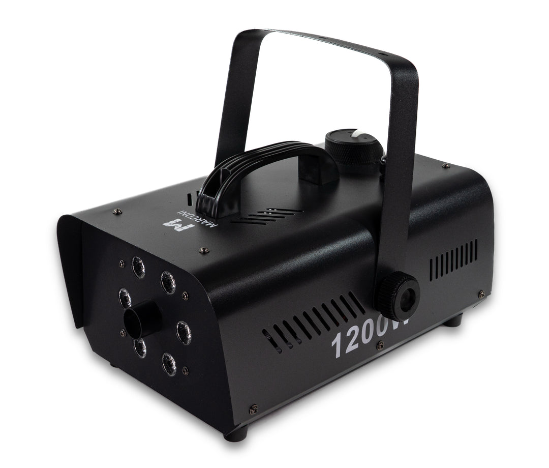 Marconi 1200W 6 LED Macchina del Fumo Bundle