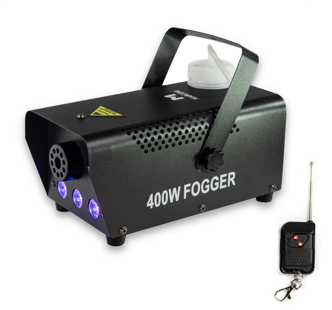 Marconi RGB - Macchina del Fumo (400 W, Nero)