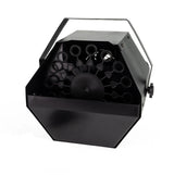 Marconi Macchina delle Bolle a batteria (Nero) + Liquido per Bolle