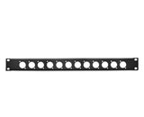 Perfex Pannello rack 1 unità per 12 (D-Type)