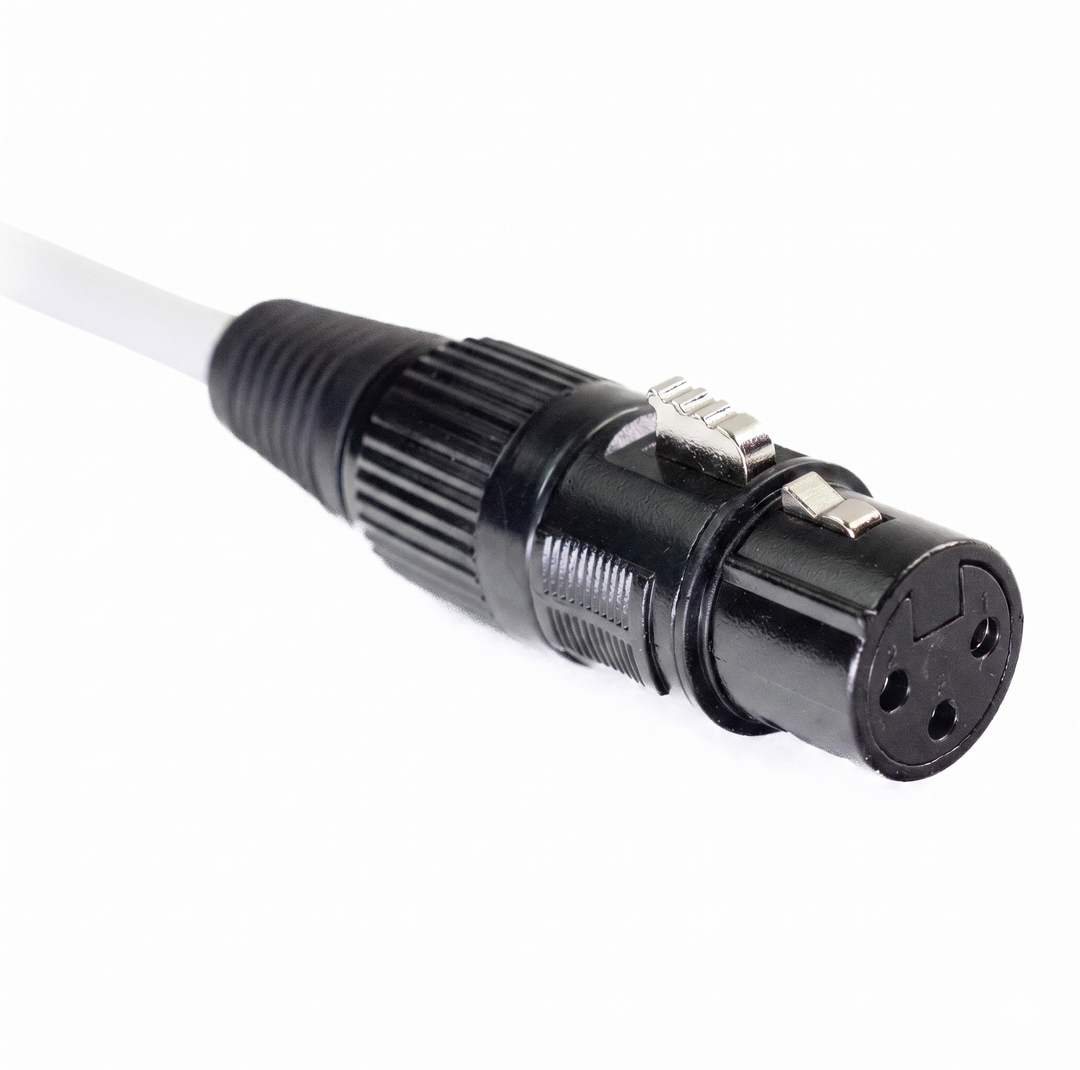 Perfex Cavo DMX 3-Pin (10m - Bianco)