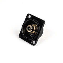 Perfex RCA Phono Hun Chassis Stik (Nero)