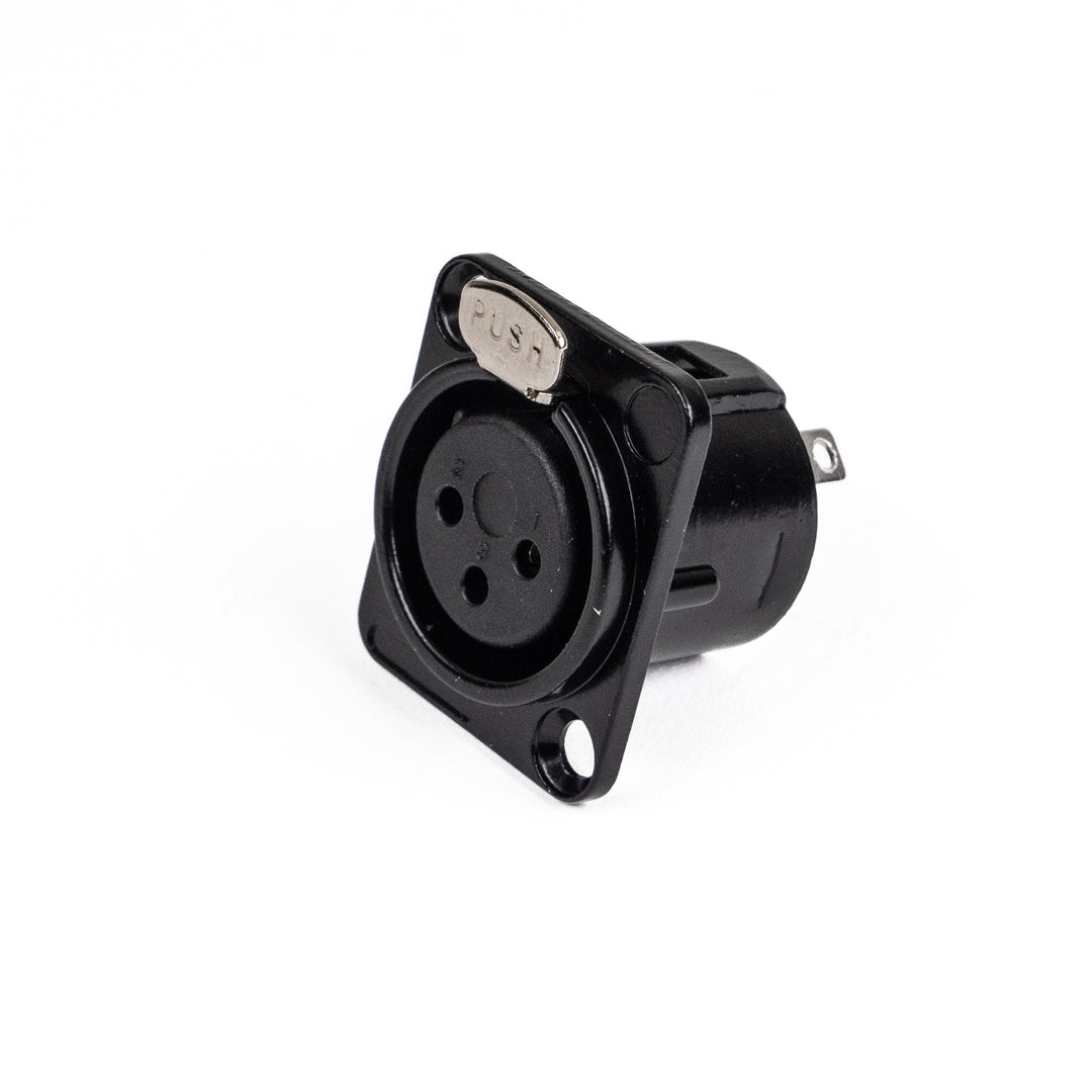 Perfex XLR Hun Chassis Stik (Nero)