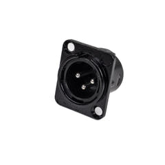 Perfex XLR Han Chassis Stik (Nero)