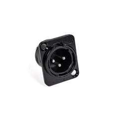Perfex XLR Han Chassis Stik (Nero)