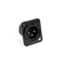 Perfex XLR Han Chassis Stik (Nero)