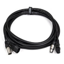 Perfex IEC & XLR Cavi Multicavo (DMX, 3m)