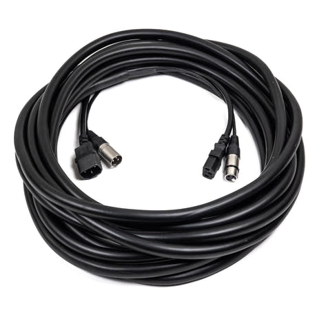 Perfex IEC & XLR Cavi Multicavo (DMX, 10m)