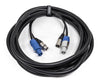 Perfex Powercon & XLR Cavi Multicavo (DMX, 20m)