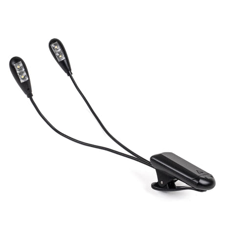 Grooveland Doppia Lampada LED per Leggio