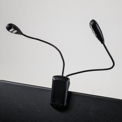 Grooveland Doppia Lampada LED per Leggio