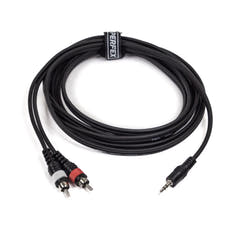 Perfex Cavo Adattatore Minijack a 2x RCA Phono (3m)