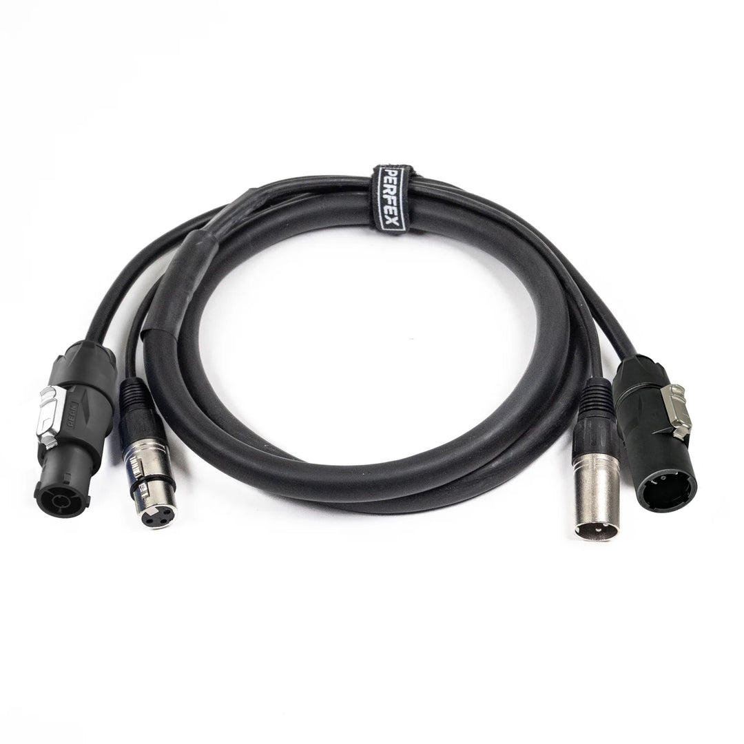 Perfex True1 & XLR Cavo combinato (DMX, 1m)