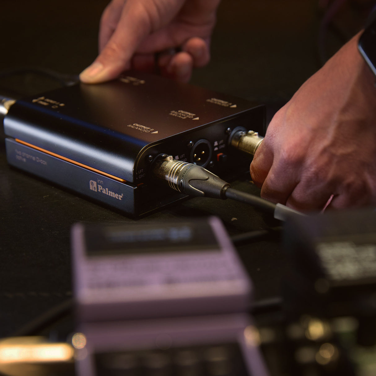 Palmer RIVER inn - Aktiv 2-kanals DI-boks