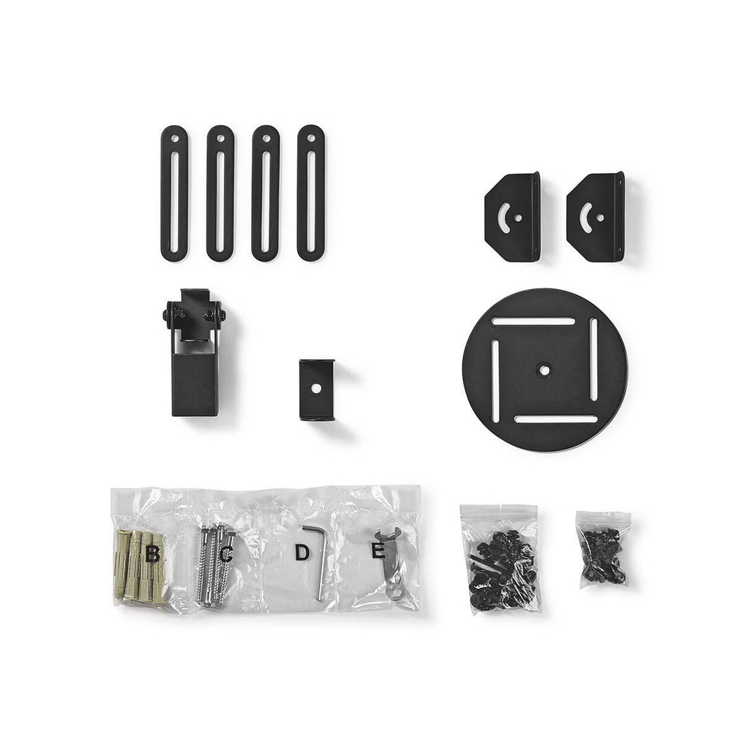 Supporto Proiettore da Soffitto Completamente Regolabile (Nero, 10kg)