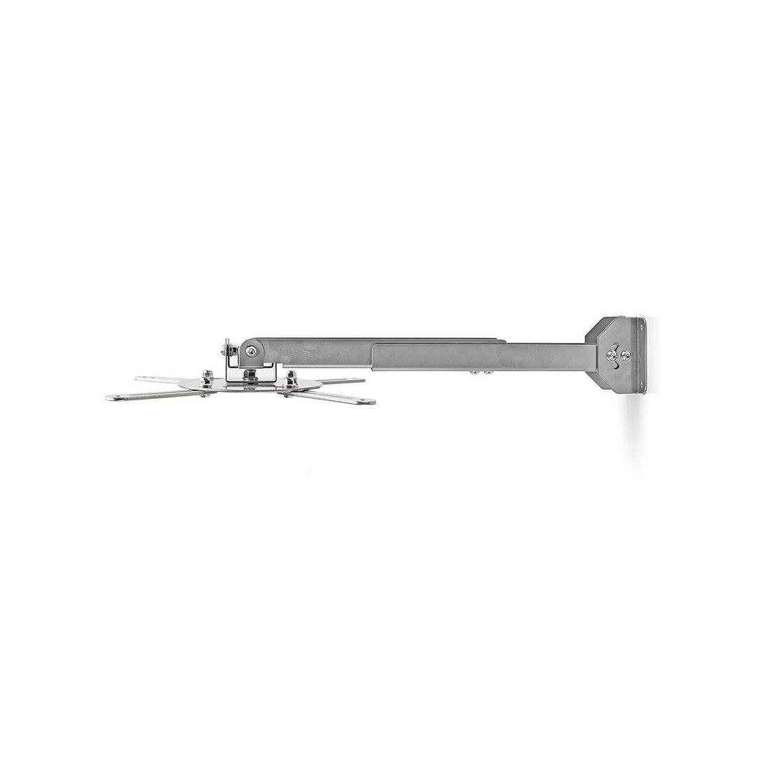 Supporto Proiettore da Parete Completamente Regolabile (Argento, 10kg)