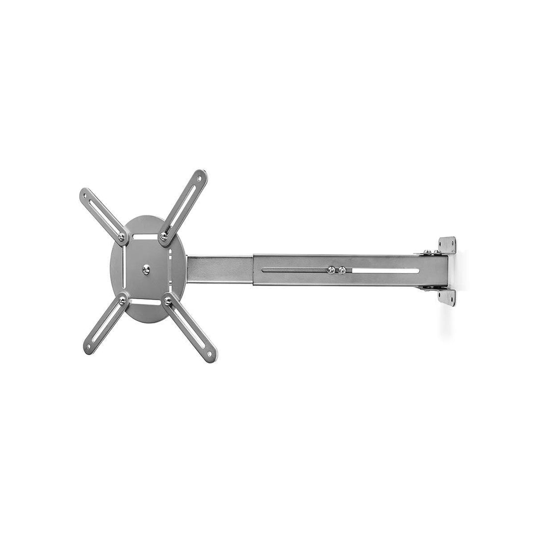 Supporto Proiettore da Parete Completamente Regolabile (Argento, 10kg)