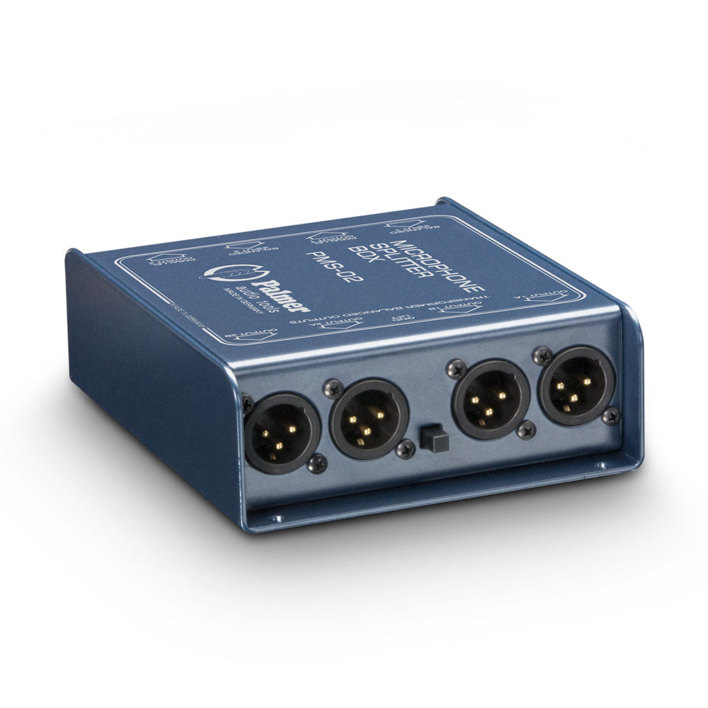 Palmer MS 02 - Mikrofon-splitter med to kanaler