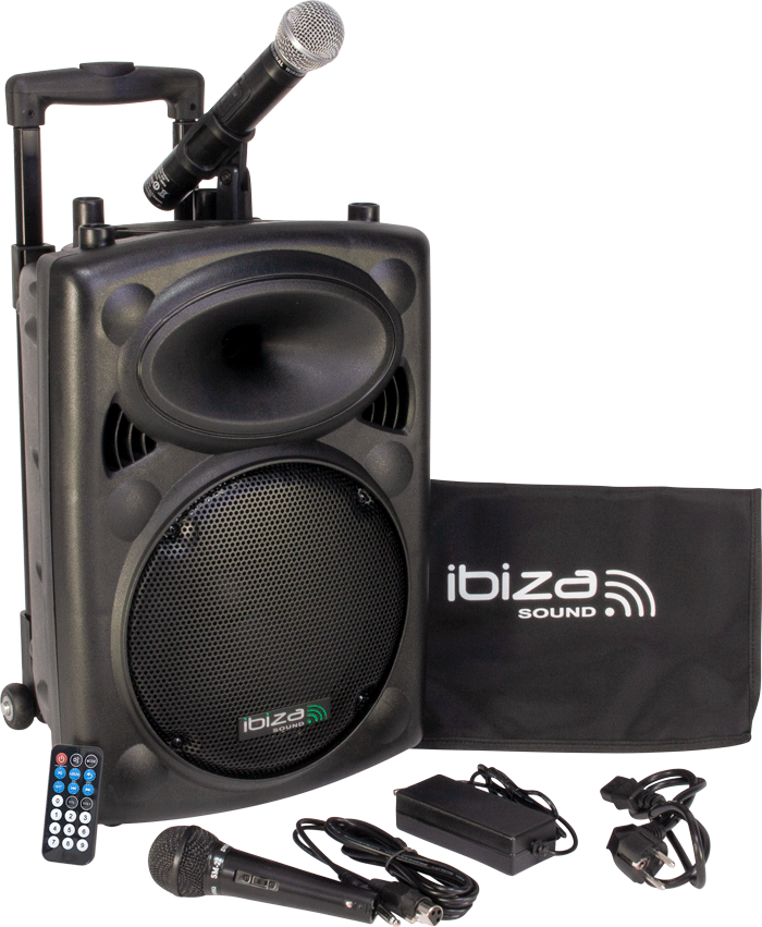 Ibiza PORT10BT Altoparlante Portatile (300W)