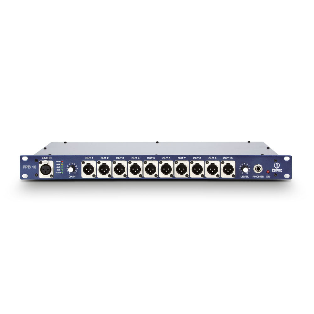 Palmer PB 10 - patchbox a pressione con 10 canali