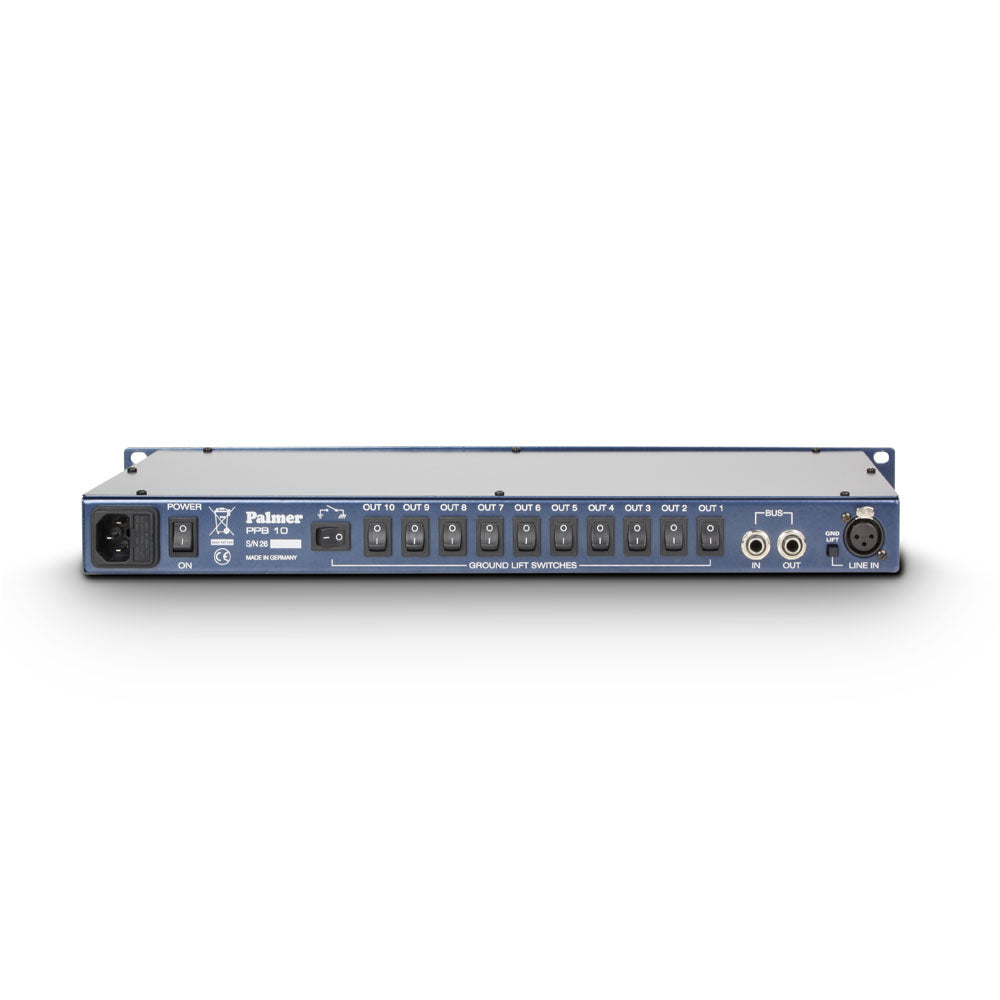 Palmer PB 10 - patchbox a pressione con 10 canali