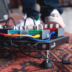 Palmer Pedalbay® 40 PB - Pedalboard incl. barra di alimentazione WTPB40