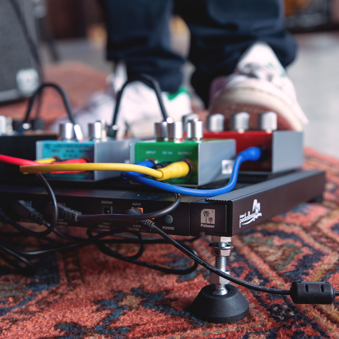 Palmer Pedalbay® 40 PB - Pedalboard incl. barra di alimentazione WTPB40