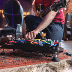 Palmer Pedalbay® 40 PB - Pedalboard incl. barra di alimentazione WTPB40