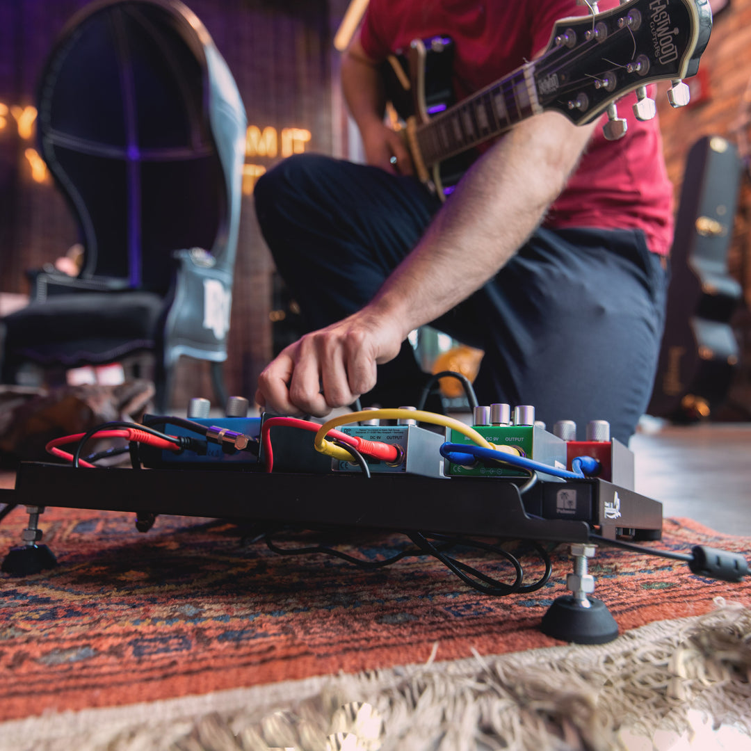 Palmer Pedalbay® 40 PB - Pedalboard incl. barra di alimentazione WTPB40