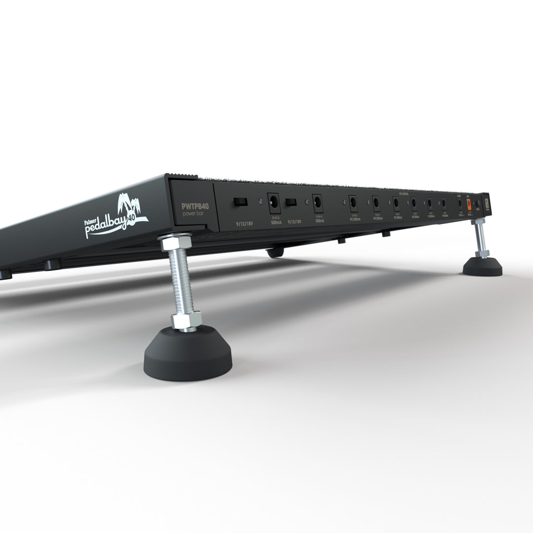 Palmer Pedalbay® 40 PB - Pedalboard incl. barra di alimentazione WTPB40