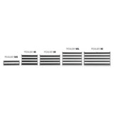 Palmer PEDALBAY® 50 S - Letvægts kompakt pedalboard med beskyttende softcase, 50 cm