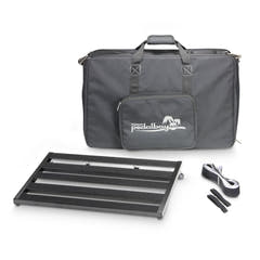 Palmer PEDALBAY® 60 L - Pedalboard leggero e regolabile con softcase protettivo, 60 cm