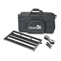 Palmer PEDALBAY® 60 - Pedalboard leggero e regolabile con softcase protettivo, 60 cm