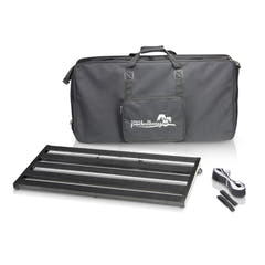 Palmer PEDALBAY® 80 - Pedalboard leggero e variabile con softcase protettivo, 80 cm