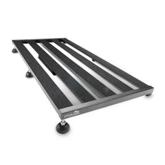 Palmer PEDALBAY® 80 - Pedalboard leggero e variabile con softcase protettivo, 80 cm