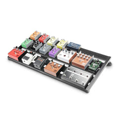 Palmer PEDALBAY® 80 - Pedalboard leggero e variabile con softcase protettivo, 80 cm