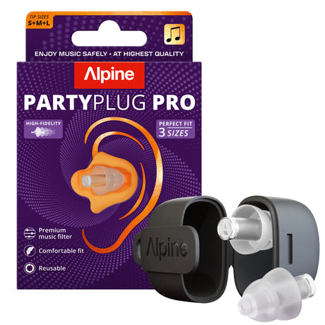 Alpine Partyplug Pro Tappi per orecchie (Clear)