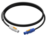ProCab powerkabel PowerCon blå til PowerCon grå, 5 m