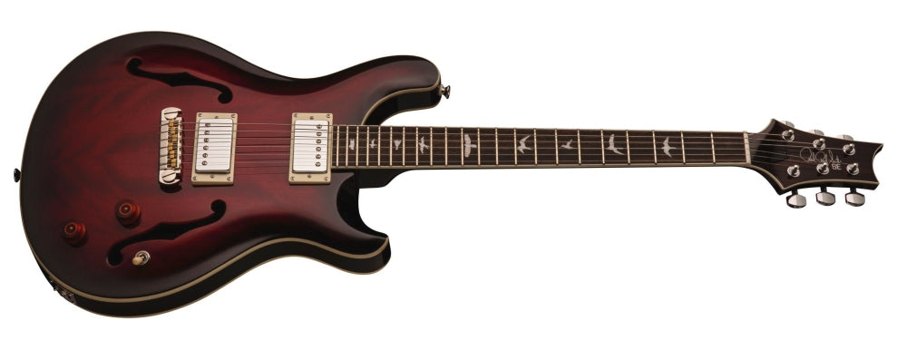 PRS SE Hollowbody Standard (Fire Red Burst )