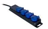 ProCab El skinne med 4 udtag IP44, 1,5 m 2,5 mm² kabel
