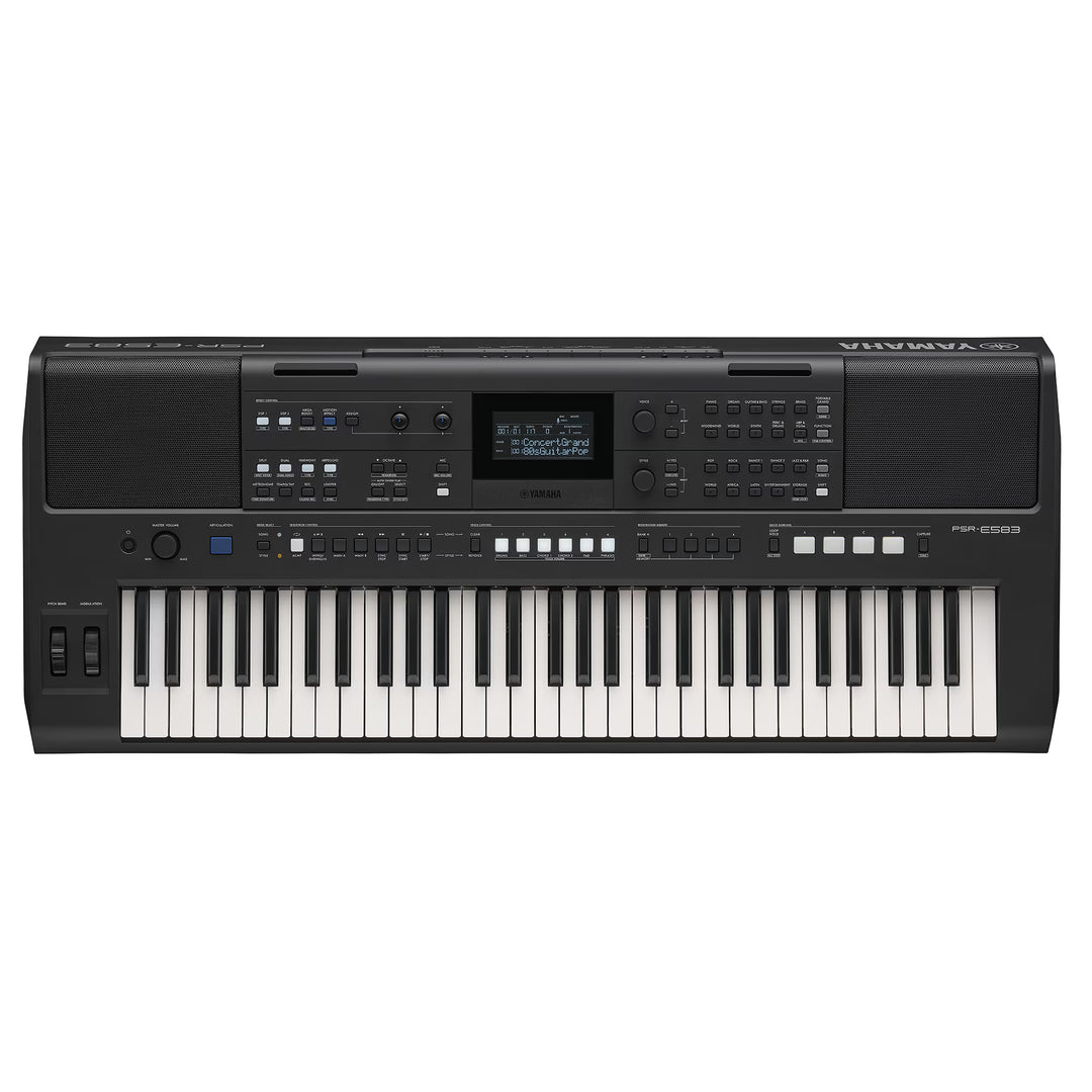 Yamaha PSR-E583 Tastiere (Nero)