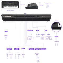 Yamaha PSR-SX920 Tastiere