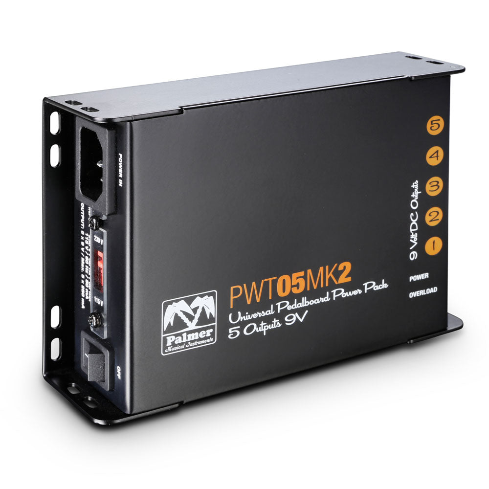 Palmer PWT 05 MK 2 – Alimentatore universale 9V per pedalboard con 5 uscite