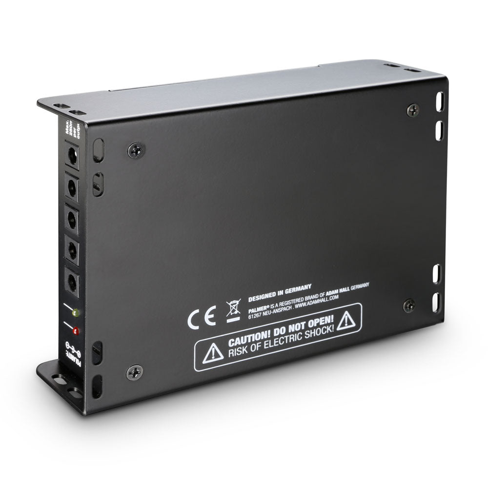Palmer PWT 05 MK 2 – Universel 9V strømforsyning til pedalboard med 5 udgange